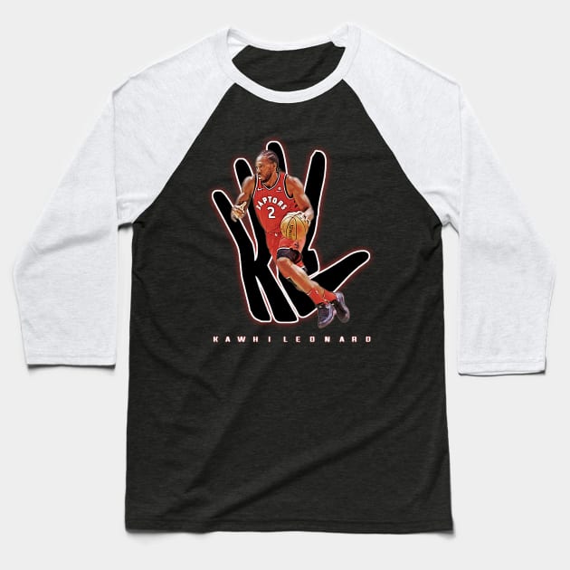 Kawhi Leonard Baseball T-Shirt by edbertguinto